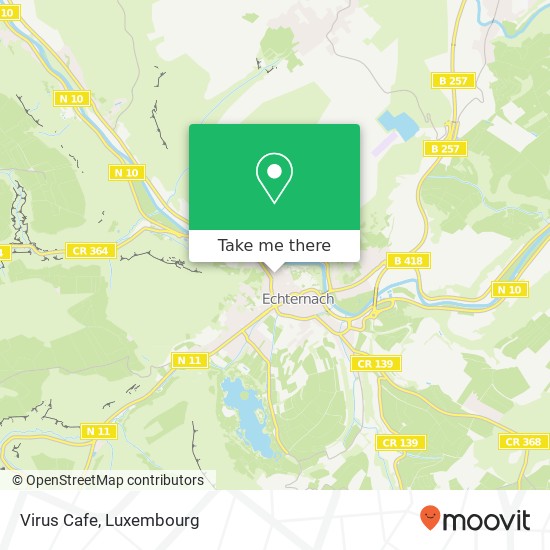 Virus Cafe, 47, Rue de la Gare 6440 Echternach map