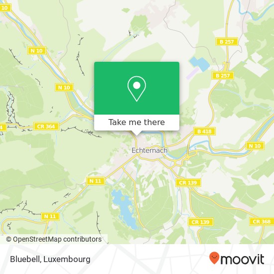 Bluebell, 51, Rue de la Gare 6440 Echternach map