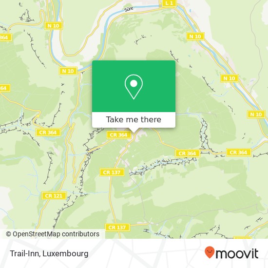 Trail-Inn, 1, Rue d'Echternach 6550 Berdorf map