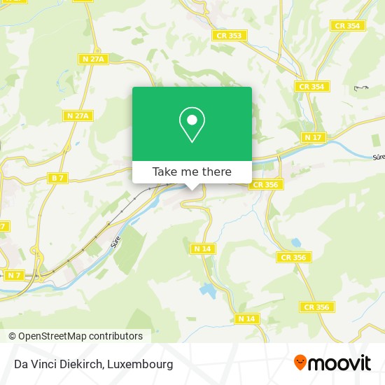 Da Vinci Diekirch map