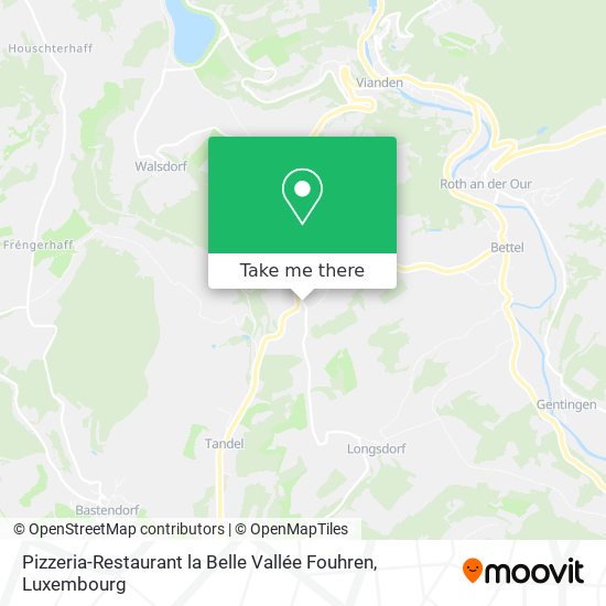 Pizzeria-Restaurant la Belle Vallée Fouhren map