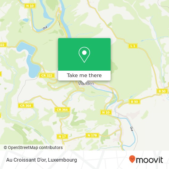 Au Croissant D'or, 31, Grand-Rue 9410 Vianden map