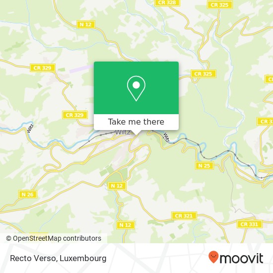 Recto Verso, 11, Grand-Rue 9530 Wiltz map