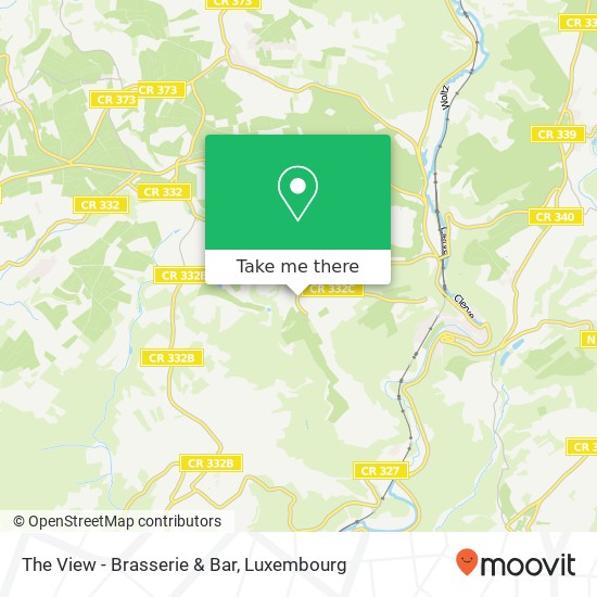 The View - Brasserie & Bar, Mecherwee 9748 Clervaux map