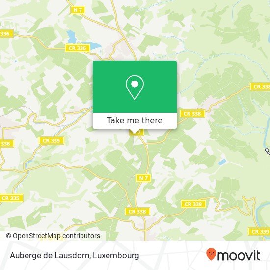 Auberge de Lausdorn, Maison 9753 Clervaux map