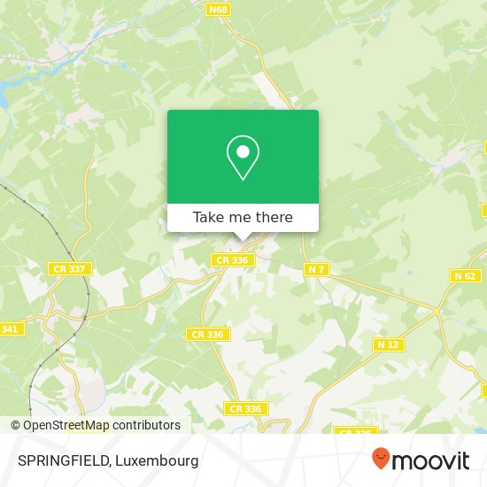 SPRINGFIELD, 3, Op d'Schléid 9964 Troisvierges map