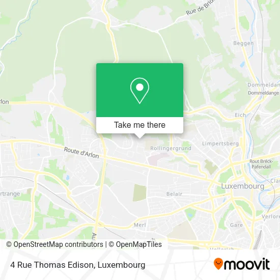 4 Rue Thomas Edison map