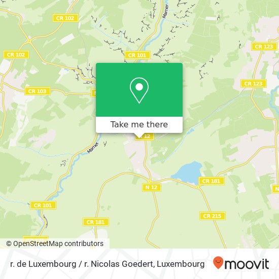 r. de Luxembourg / r. Nicolas Goedert map