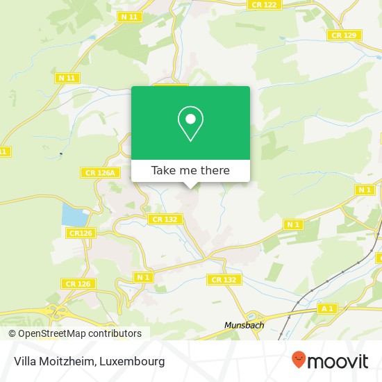 Villa Moitzheim map