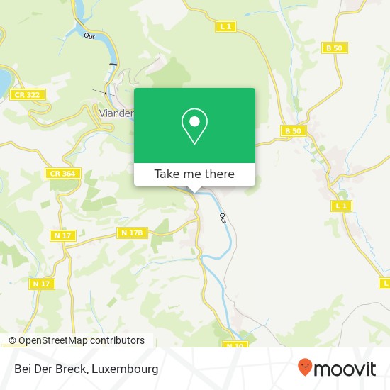 Bei Der Breck map