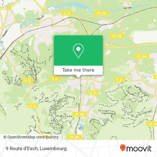 9 Route d'Esch map