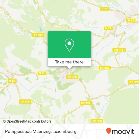 Pompjeesbau Mäertzeg map