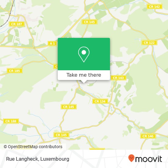 Rue Langheck map