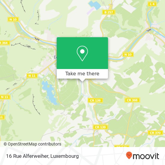 16 Rue Alferweiher map