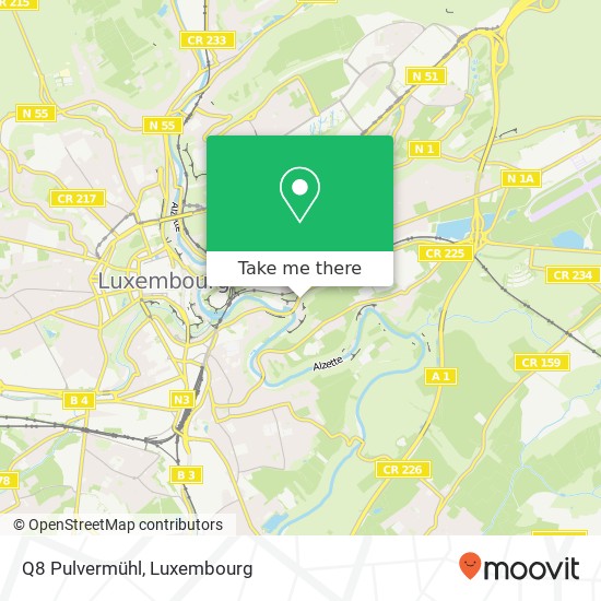 Q8 Pulvermühl map