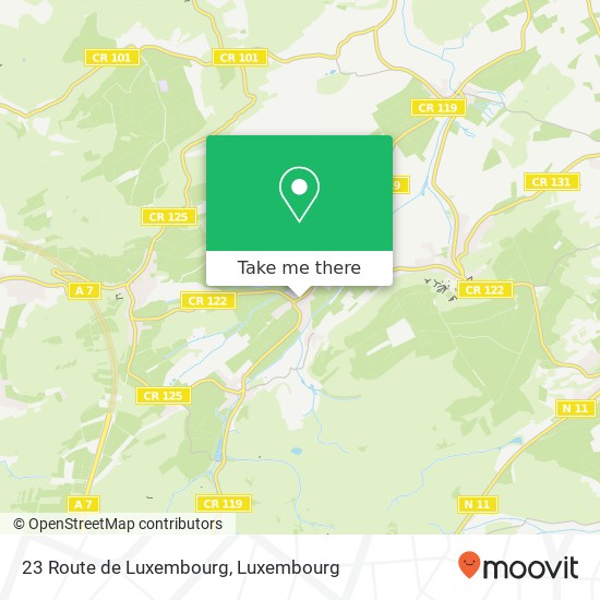 23 Route de Luxembourg map
