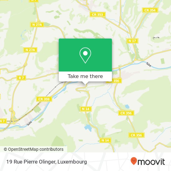 19 Rue Pierre Olinger map