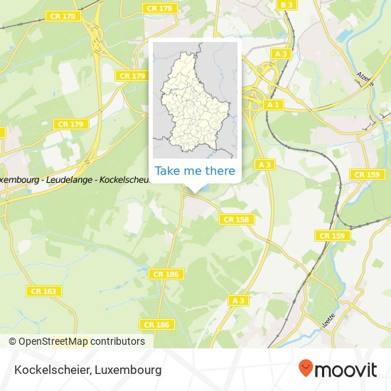 Kockelscheier map