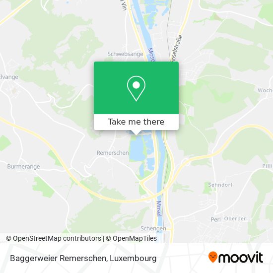 Baggerweier Remerschen map