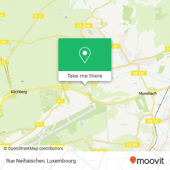 Rue Neihaischen map