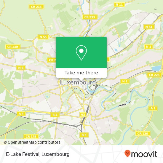 E-Lake Festival map