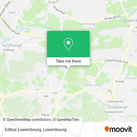 Editus Luxembourg map