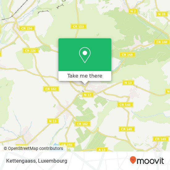 Kettengaass map