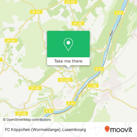 FC Köppchen (Wormeldange) map