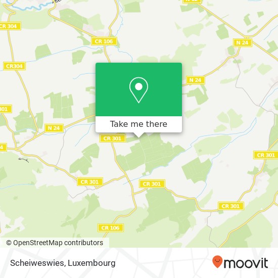 Scheiweswies map
