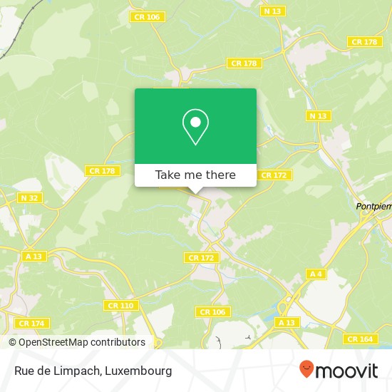 Rue de Limpach map