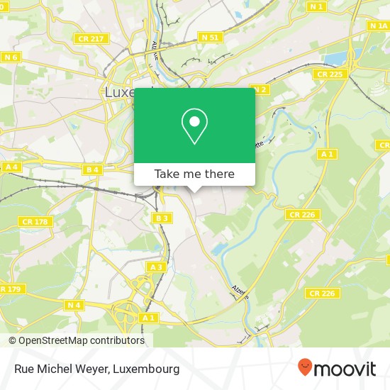 Rue Michel Weyer map