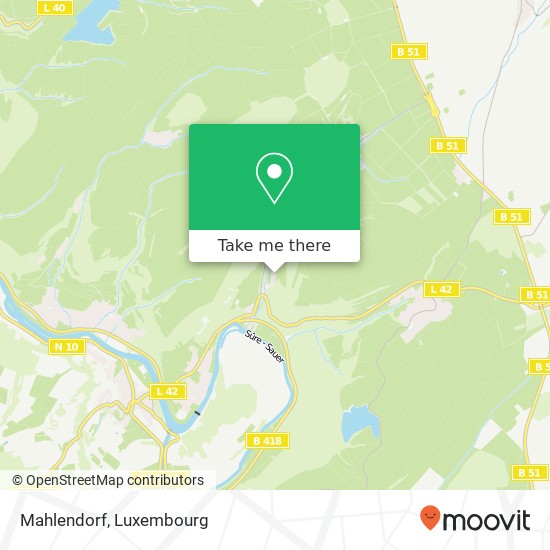 Mahlendorf map