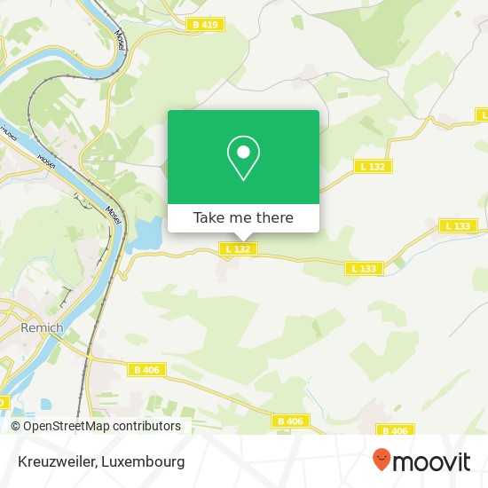 Kreuzweiler map