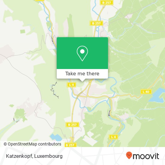 Katzenkopf map