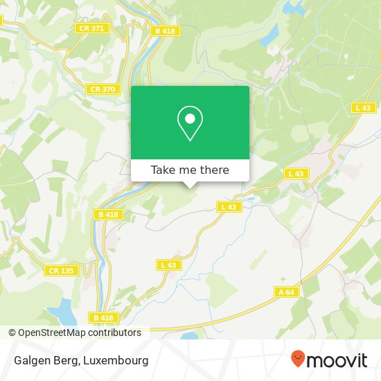 Galgen Berg map
