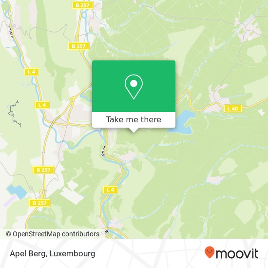 Apel Berg map