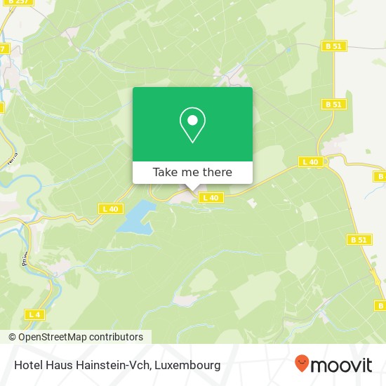Hotel Haus Hainstein-Vch map