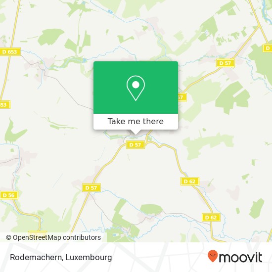 Rodemachern map