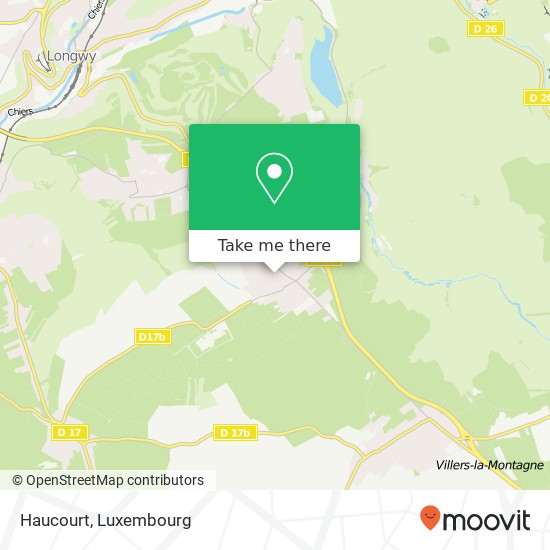 Haucourt map