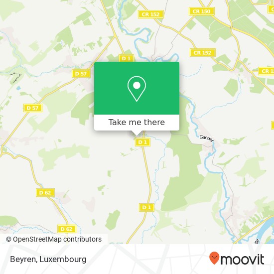 Beyren map