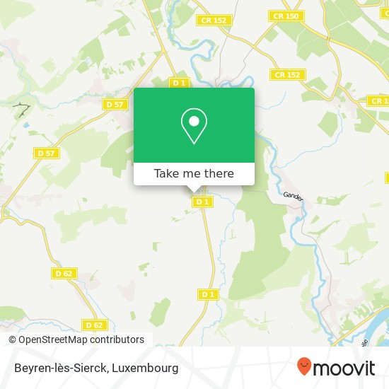 Beyren-lès-Sierck map