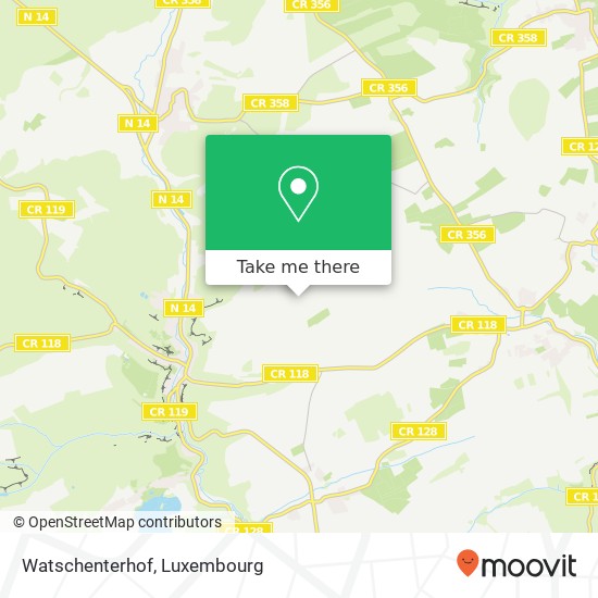 Watschenterhof map