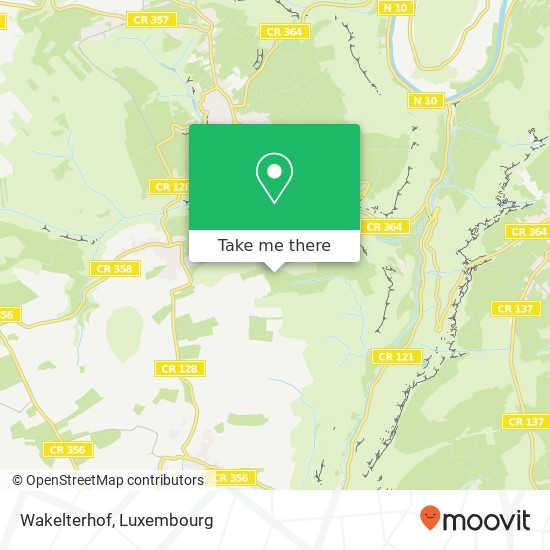Wakelterhof map