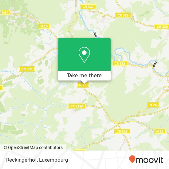Reckingerhof map