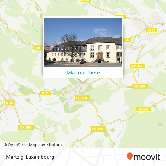 Mertzig map