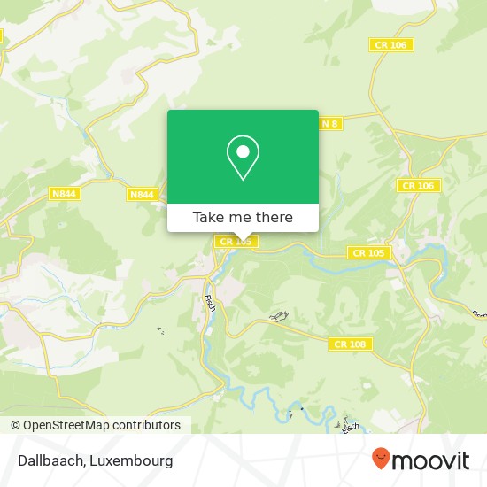 Dallbaach map
