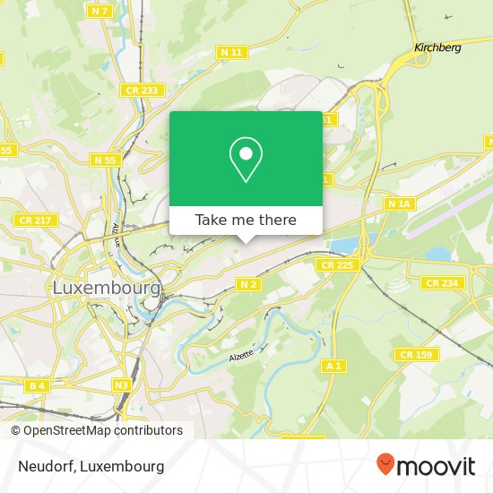 Neudorf map