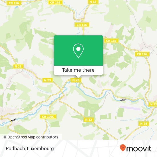 Rodbach map