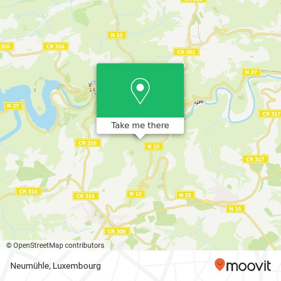 Neumühle map