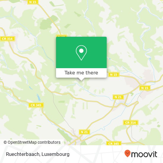 Ruechterbaach map